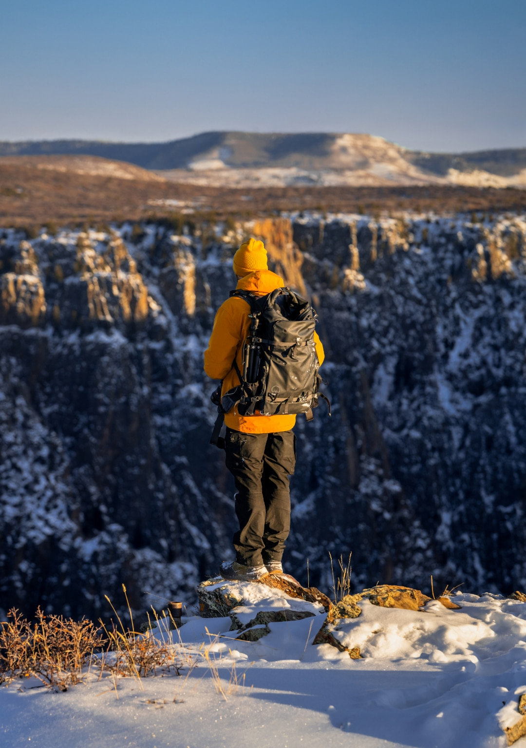 The featured image shows three people sitting in/on an orange van in a desert surrounded by rocks and wearing Forsake shoes.