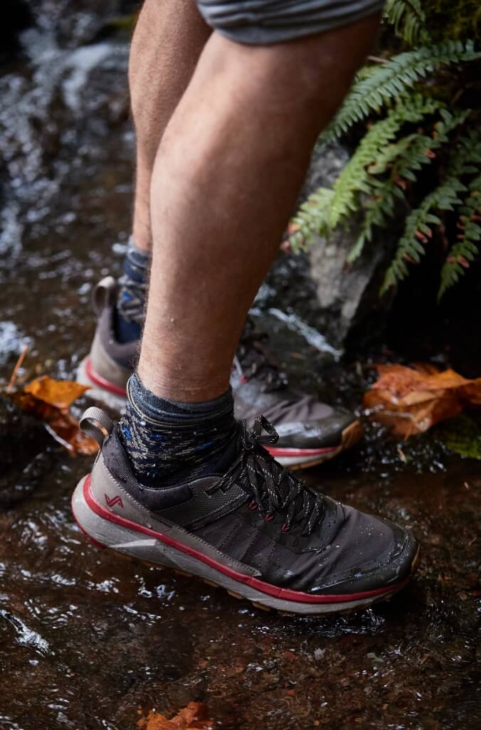 Image features the men's Cascade Peak Low.