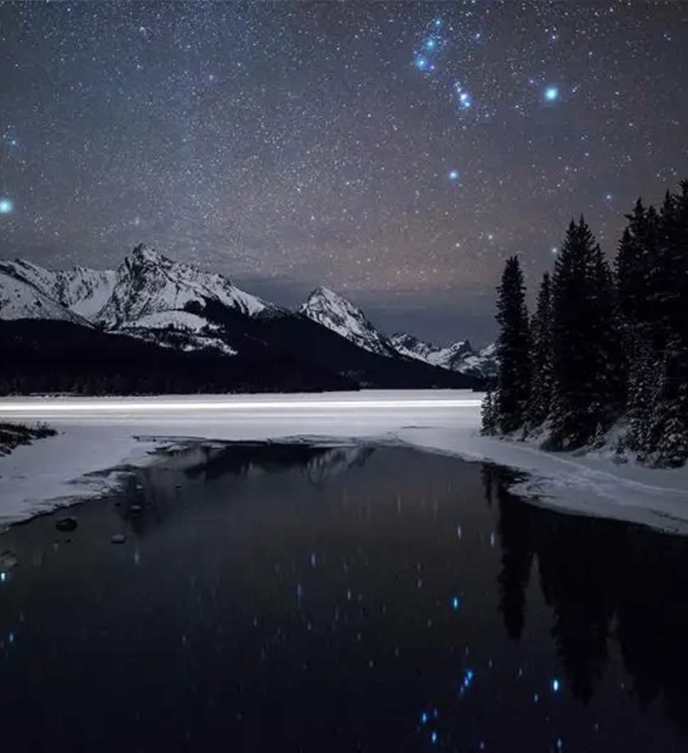 The featured image is of a snowy nature setting.