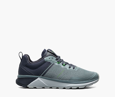 Cascade Trail Men's Water Resistant Hiking Sneaker in Grey/Navy for $160.00