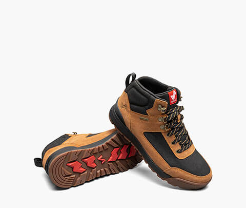 Fifteen Mid WP Men’s Waterproof Sneaker Boot in Black/Tan for $160.00