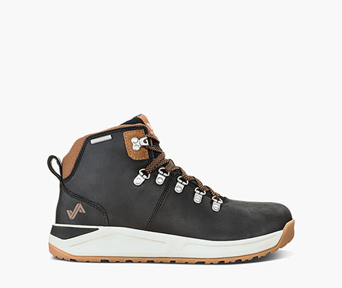 Halden Mid Men's Waterproof Hiking Sneaker Boot in Black/Tan for $220.00