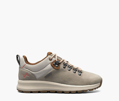 Thatcher Low WP Women's Waterproof Hiking Sneaker in Oatmeal for $109.90