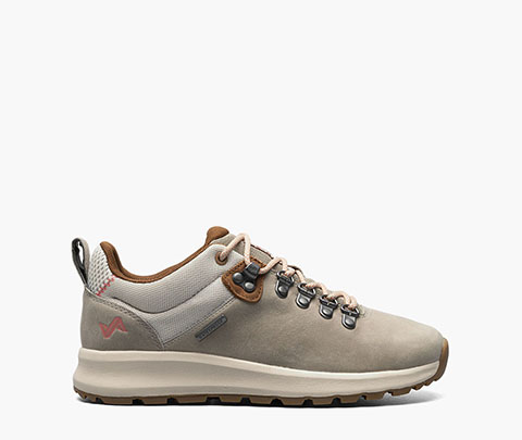 Thatcher Low WP Women's Waterproof Hiking Sneaker in Oatmeal for $111.90