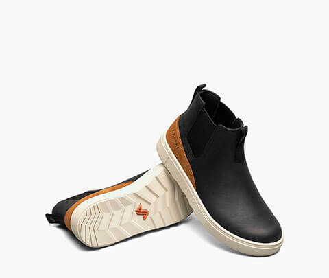 Lucie Chelsea Women's Waterproof Outdoor Sneaker Boot in Black for $175.00