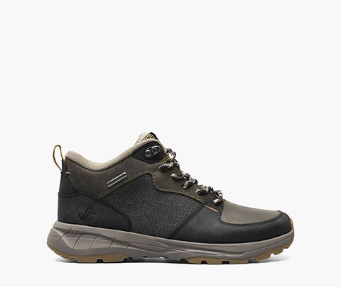 Wild Sky Mid Women's Waterproof Sneaker Boot in Black/Olive for $180.00