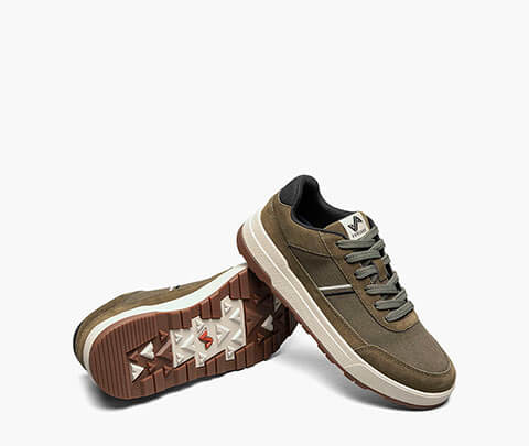 Mae Low Women’s Casual Outdoor Sneaker in Olive for $110.00