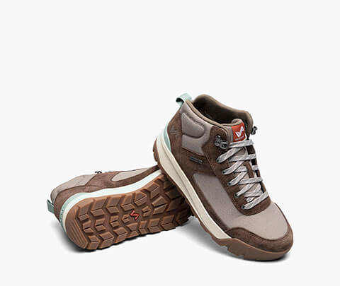 Fifteen Mid WP Women’s Waterproof Sneaker Boot in Raisin for $175.00