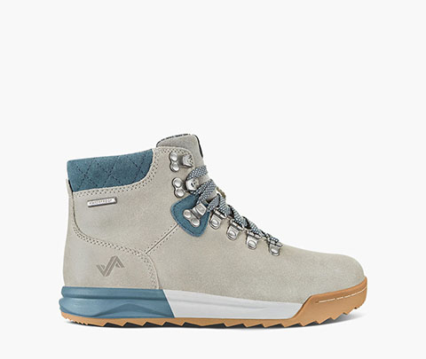 Patch Mid Women's Waterproof Hiking Sneaker Boot in Fog/Azure for $119.90