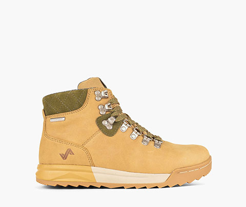 Patch Mid Women's Waterproof Hiking Sneaker Boot in Sand Multi for $140.90