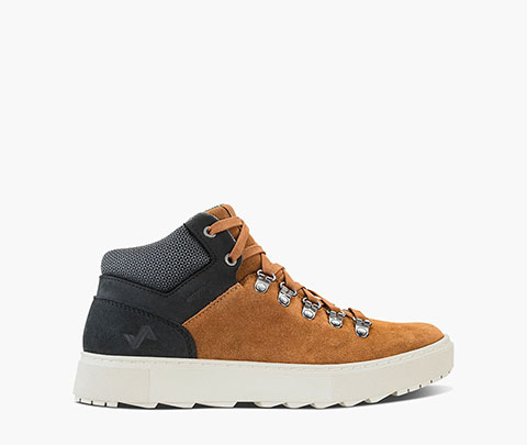 Lucie Mid Women's Waterproof Outdoor Sneaker Boot in Black/Tan for $108.90