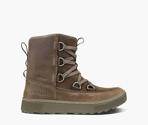 Lucie Boot Women's Waterproof Outdoor Sneaker Boot in Army Green for $200.00