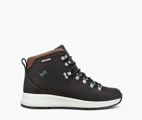 Thatcher Mid Women's Waterproof Hiking Sneaker Boot in Black for $119.90