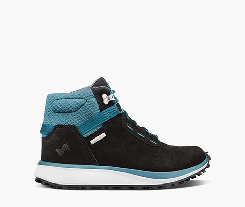 Range High Women's Waterproof Hiking Sneaker Boot in Black Multi for $81.90