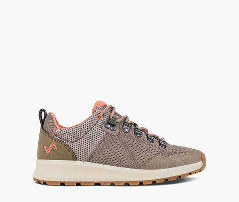 Thatcher Low Women's Water Resisant Hiking Sneaker in Stone for $150.00