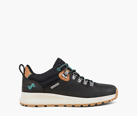 Thatcher Low WP Women's Waterproof Hiking Sneaker in Black/Tan for $109.90