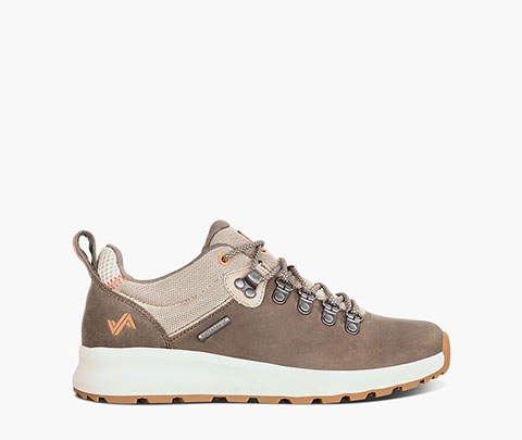 Thatcher Low WP Women's Waterproof Hiking Sneaker in Stone for $111.90